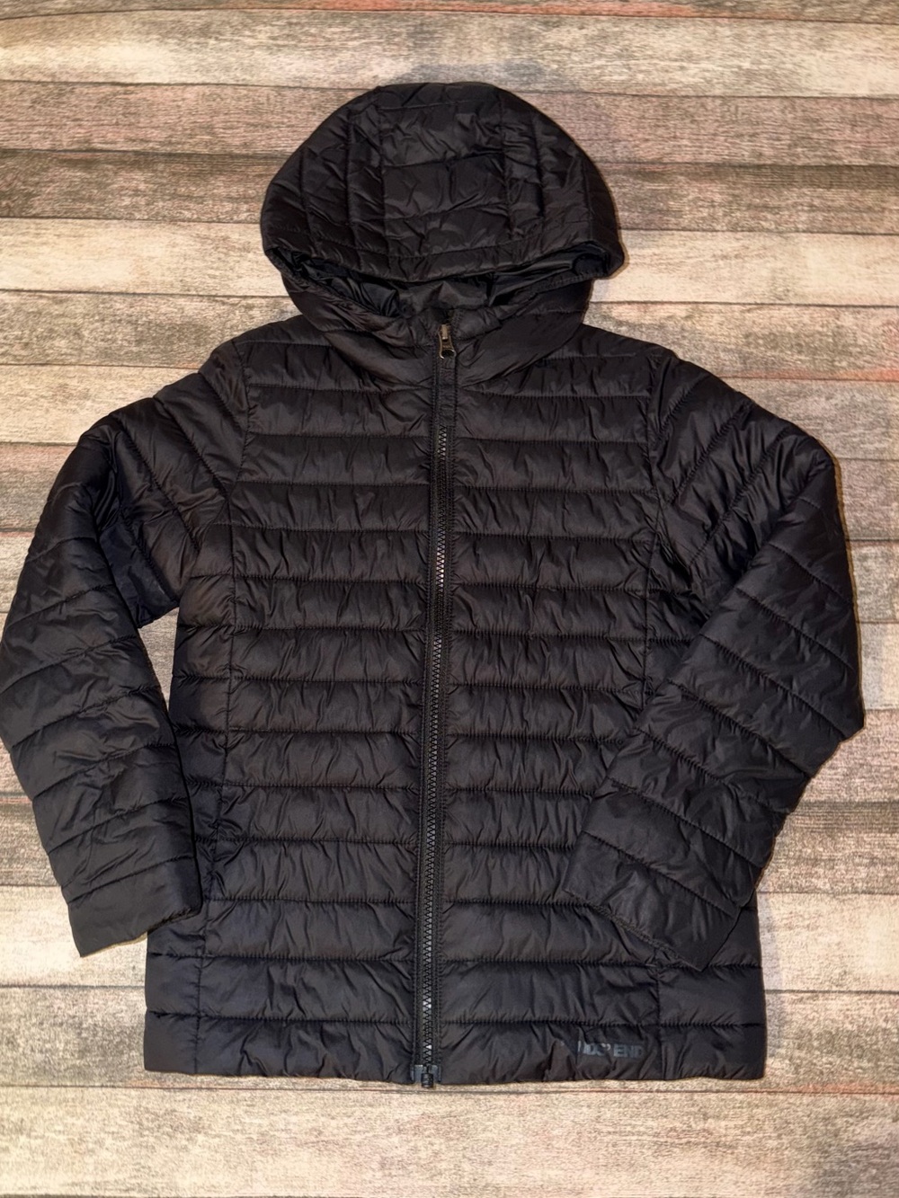 Lands' End Kids Feather-Free,Insulated Hooded, Packable Jacket
